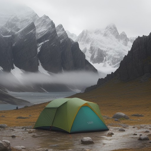【防水ジャケット】雨と風を防ぐ選び方 | 登山で使うウェアのポイント をイメージした 広角の風景、山 の写真