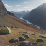 【山登り】秋の山の天気予報と準備 | 地図でルートを計画する手順 をイメージした 広角の風景、山、ハイキング、秋 の写真