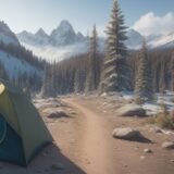 【バックパック】耐久性と強度の選び方 | 登山で長く使うためのポイント をイメージした 広角の風景、ハイキング の写真