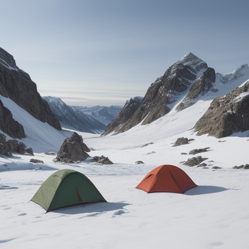【登山用品】高地の天気に備える | 装備の選び方と準備の注意点 をイメージした 広角の風景、山 の写真