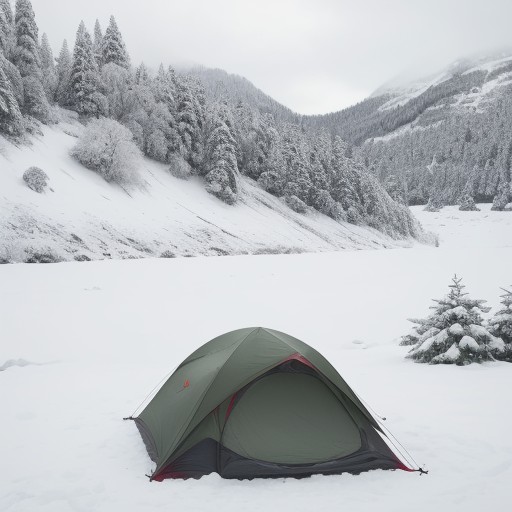 【防寒着】冬の山歩きで体温を維持する | 重ね着による保温の方法 をイメージした 広角の風景、冬、ハイキング、冬 の写真