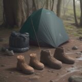 【登山靴】長持ちさせるお手入れ方法 | 泥道や岩場を歩く日の習慣 をイメージした 広角の風景、ハイキング の写真