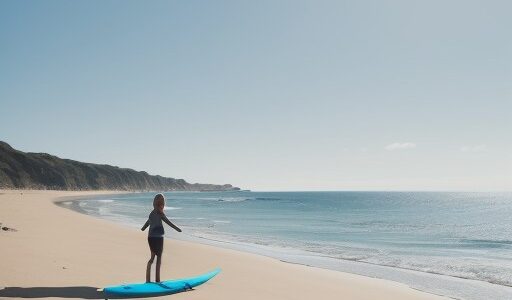【サーフィン】砂浜でバランス感覚を鍛える | 夏の海辺で行うエクササイズ