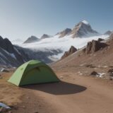 【登山ルート】高所の道を歩く | 体力を鍛えるトレーニングコース をイメージした 広角の風景、ハイキング の写真