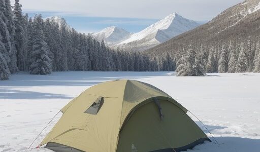 【テント】冬の山キャンプで使う道具 | 選び方の基準と設営の手順