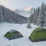 【安全対策】山歩きの危険を避けるための準備 | ルート確認と装備の点検 をイメージした 広角の風景、ハイキング の写真