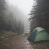 【防水リュック】夏の登山の汗対策 | 雨の日の山歩きで荷物を濡らさない工夫 をイメージした 広角の風景、ハイキング、夏、ハイキング の写真