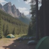 【夏山】緑の森と岩場を越えて歩く | ルート外の道を辿る夏の冒険 をイメージした 広角の風景、山、夏、森、登山道、夏 の写真