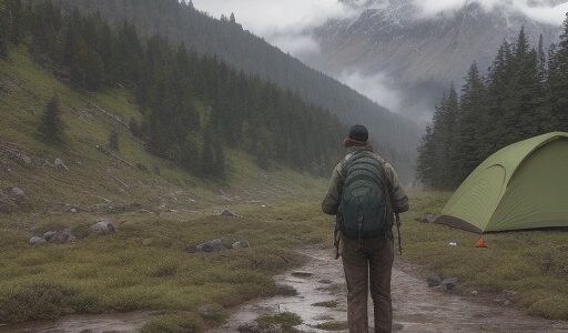 【アウトドアパンツ】雨上がりに泥跳ねが気になる山道 | 撥水加工を試す