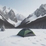 【カーボンファイバー】ボードの材料選び | 雪山での重量を抑える工夫 をイメージした 広角の風景、山、雪景色 の写真