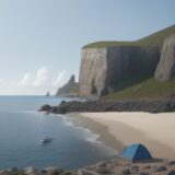 【海水温】夏の海を巡る船 | 現場から伝える海洋学の調査記録 をイメージした 広角の風景、夏 の写真