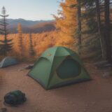 【安全装備】登山の怪我を防ぐ | 秋の山道を歩くための準備と道具 をイメージした 広角の風景、ハイキング、ハイキング、秋 の写真