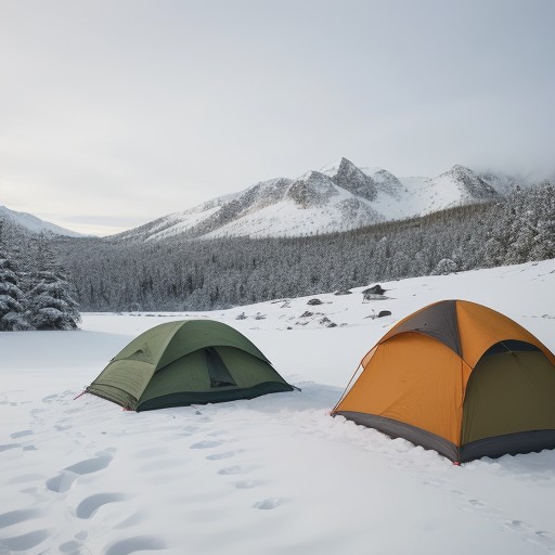 【山の気温】冬の寒さと積雪量 | 雪山を歩くための服装と装備対策 をイメージした 広角の風景、山、冬、雪景色、山、冬 の写真