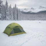 【防具】冬の雪山で怪我を防ぐ道具 | 地形や天候に合わせた選び方 をイメージした 広角の風景、山、冬、雪景色 の写真