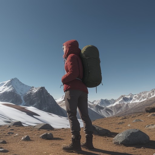 【登山ウェア】山の天気による気温の変化 | 重ね着で調整する服装の選び方 をイメージした 広角の風景、ハイキング、山 の写真