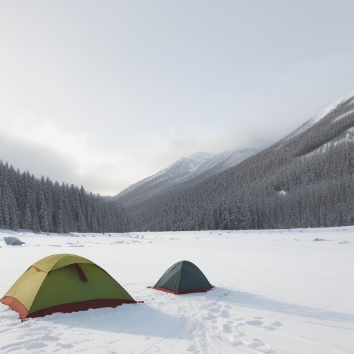 【防寒ウェア】冬の雪山登山で冷えを防ぐ工夫 | 保温力を高める服装選び をイメージした 広角の風景、冬、山、冬 の写真