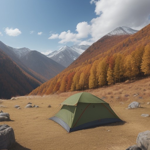 【紅葉】秋山の道を歩いて巡る景色 | 観光ルートと立ち寄り場所の案内 をイメージした 広角の風景、秋、山、登山道、秋 の写真