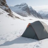 【防寒着】冬の登山で準備する服 | 体温を保つ重ね着の選び方 をイメージした 広角の風景、冬、山、冬 の写真