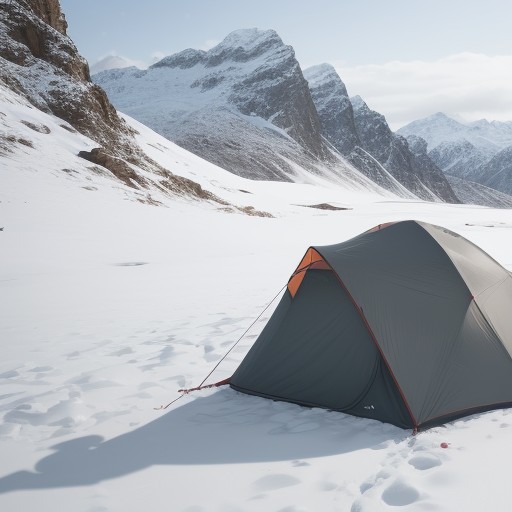 【防寒着】冬の登山で準備する服 | 体温を保つ重ね着の選び方 をイメージした 広角の風景、冬、山、冬 の写真