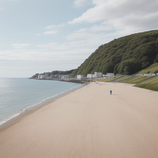 【フィッシングロッド】堤防釣りでの選び方 | 夏の海辺で過ごす休日 をイメージした 広角の風景、夏 の写真