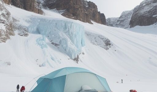 【アイスクライミング】冬の氷壁高所での登行 | 安全確保のための道具と注意点