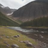 【ルアーフィッシング】揃えたい基本の道具選び | 山の渓流で狙う魚 をイメージした 広角の風景、山 の写真