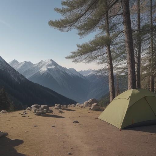 【トレッキングポール】軽量モデルの選び方 | 山道とキャンプでの活用法 をイメージした 広角の風景、山、登山道 の写真