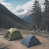 【装備リスト】アイテム選びの効率化 | 山登りの荷物をまとめる方法 をイメージした 広角の風景、ハイキング の写真