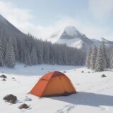【雪山】冬の降雪量で変わる雪質 | 山頂までのルートを選ぶ判断基準 をイメージした 広角の風景、山、雪景色、雪景色、冬、雪景色 の写真