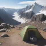 【登山】晴れの天気予報が出た日に | 山頂までのルートと持ち物を準備する をイメージした 広角の風景、ハイキング の写真