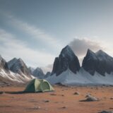 【山の天気】高地の雲の動きと風の流れ | 登山家が判断する目安 をイメージした 広角の風景、山、山 の写真