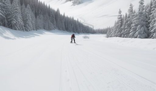 【スキー】雪の上で速度に乗る滑走体験 | コース選びとルートの確認方法