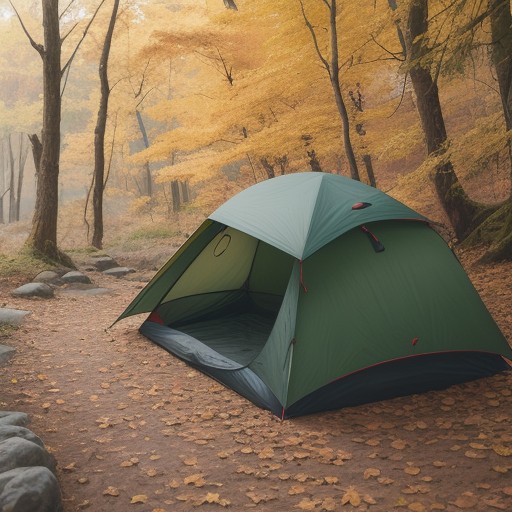 【バックパック】荷物の詰め方のコツ | 紅葉の山歩きに備える軽量化の手順 をイメージした 広角の風景、ハイキング、秋 の写真