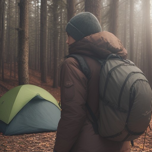 【ハイキングギア】秋の山歩きでの調整方法 | 体への負担を減らすコツ をイメージした 秋、ハイキング の写真
