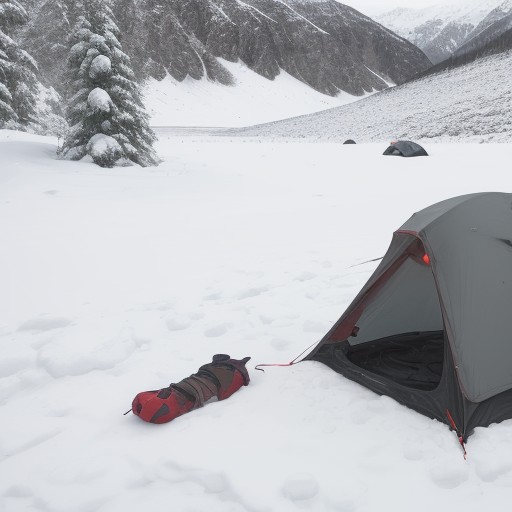 【登山装備】冬の山で怪我や事故を防ぐ道具 | 雪道を歩くための準備 をイメージした 冬、雪景色、山 の写真