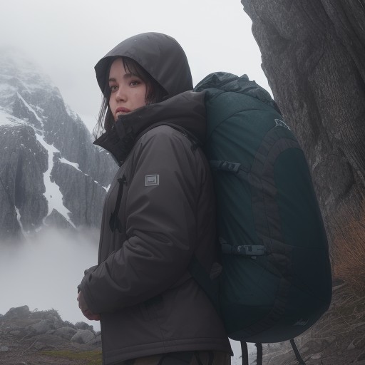 【登山装備】雨や風に備える持ち物 | 山の安全を守る準備 をイメージした 山 の写真