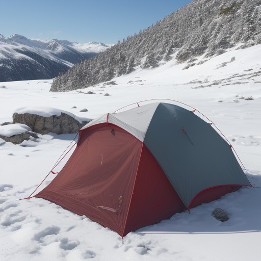 【防寒対策】冬の山の気温変化への備え | 登山で準備する安全装備 をイメージした 冬、雪景色、山、ハイキング の写真