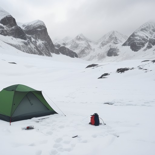 【雪山装備】雪質による道具の使い分け | 冬の登山に向けた準備 をイメージした 冬、雪景色、山、雪景色 の写真