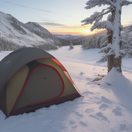【登山】秋の山へ行く時期と気温の目安 | 持っていく服装について をイメージした 秋、冬、ハイキング、夕日 の写真