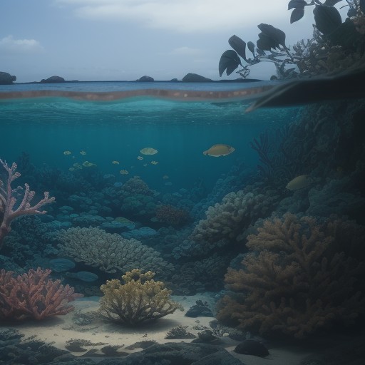 【海洋生物】沖縄の海で出会う魚とサンゴ | 生態系の仕組みを観察する をイメージした自然風景の写真