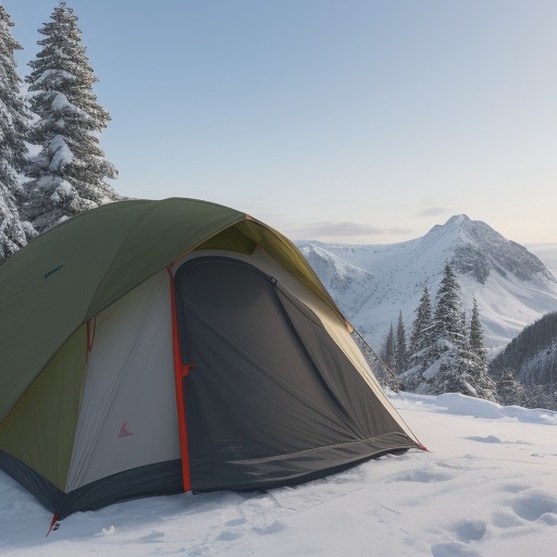 【アウトドアウェア】冬の登山で役立つ防寒着 | 軽量で温かい機能的な選び方 をイメージした 冬、山 の写真