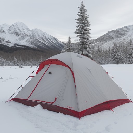 【生存術】山での遭難時に備える | 救援を待つための方法と道具 をイメージした 冬、山 の写真