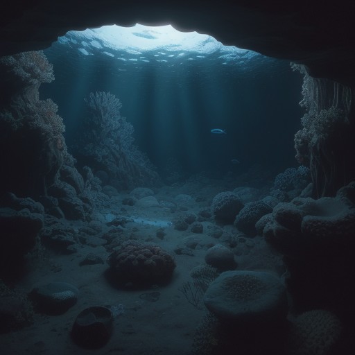【海洋生物】深海に住む生き物 | 過酷な環境での生存戦略 をイメージした 雪景色 の写真