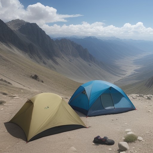 【天候予報】晴れの日の登山ルート | 山頂からの景色と歩き方 をイメージした 山 の写真