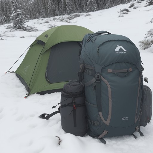 【登山装備】安全に登るための持ち物リスト | 忘れ物防止の確認表 をイメージした 冬、山、ハイキング、登山道 の写真