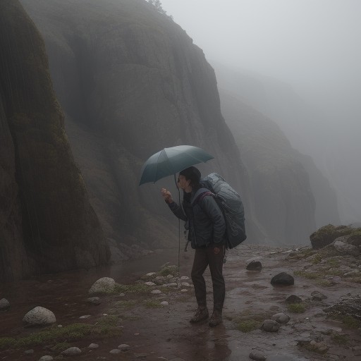 【雨の日登山】濡れた道での歩き方 | 足元の滑りを防ぐ安全対策 をイメージした ハイキング の写真