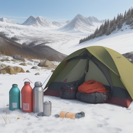 【サーモス】登山での飲み物の温度管理 | 保温と保冷の使い分け方 をイメージした 春、夏、秋、冬、雪景色、山 の写真