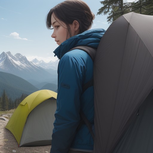 【登山パンツ】通気性と吸湿性が高い素材 | 夏山歩きの服装選び をイメージした 夏、山、夏、ハイキング の写真