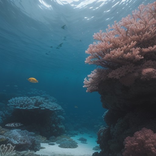 【サンゴ礁】沖縄の海で見る魚の種類 | 生き物の多様性を歩く をイメージした自然風景の写真