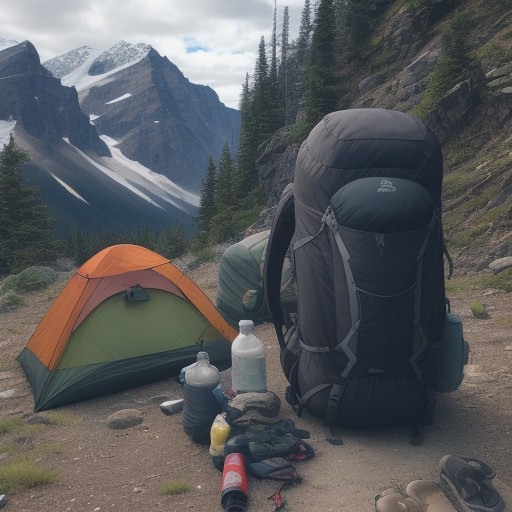 【アウトドア用具】山歩きで使う道具 | 準備から実際の活用まで をイメージした 山、ハイキング の写真